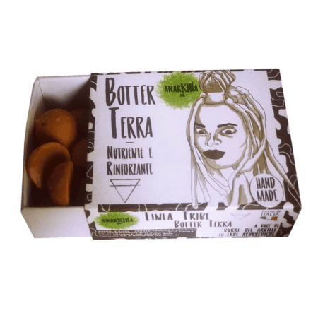 botter terra - impacco capelli solido pre-shampoo nutriente e rinforzante 2g x 25 - anarkhìa bio
