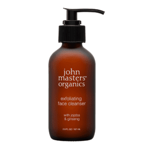 Detergente esfoliante per il viso con jojoba e ginseng