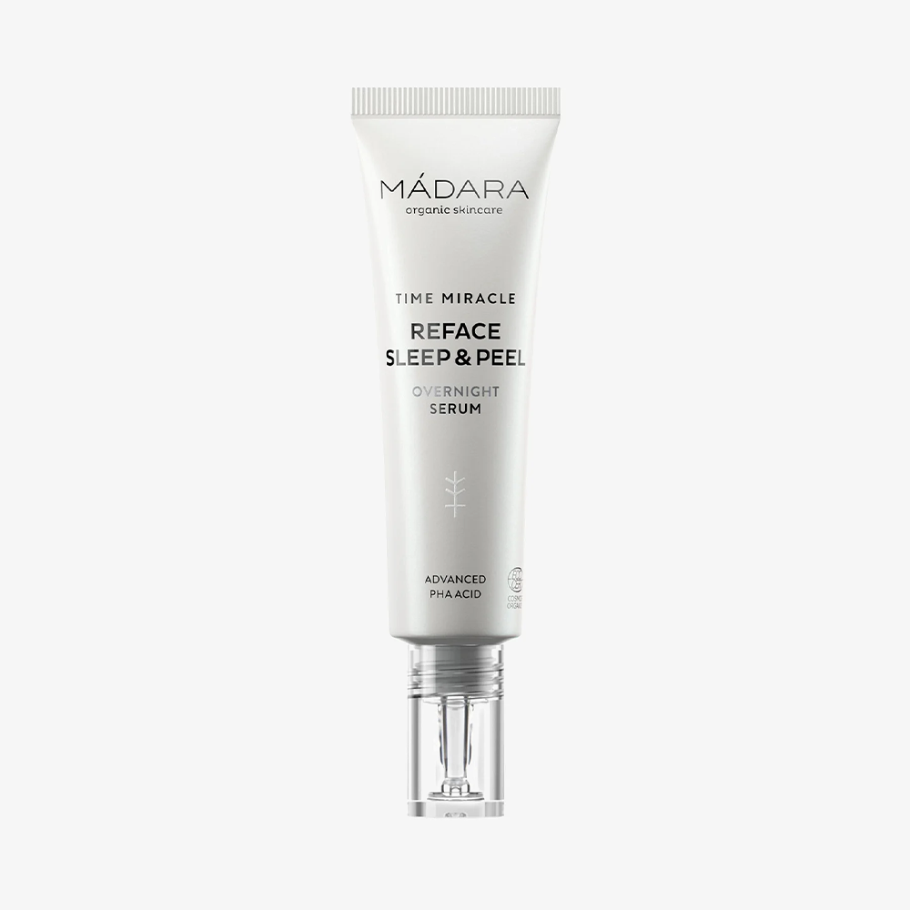 Madara Cosmetics – Siero viso notte rigenerante /TIME MIRACLE Reface Sleep & Peel Overnight Serum, 30ml