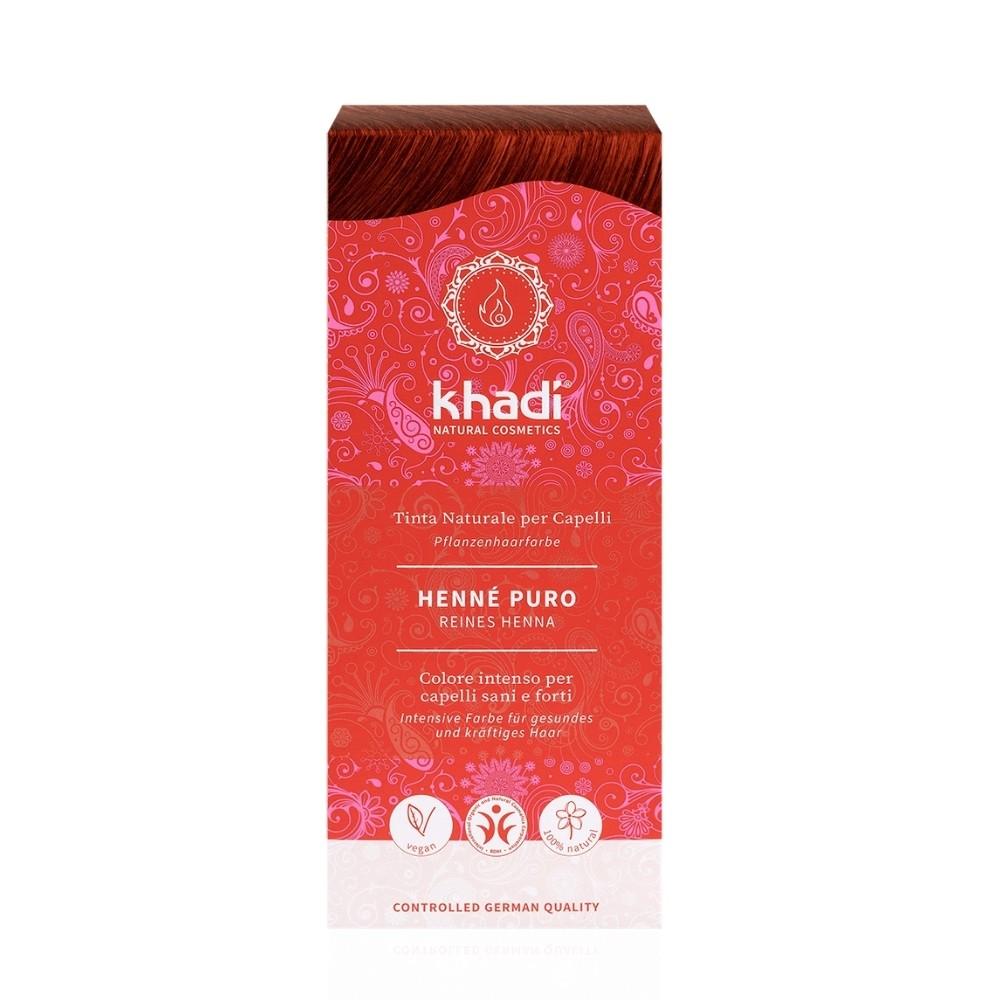 Khadi Bio natural hair dye pure henna 100g