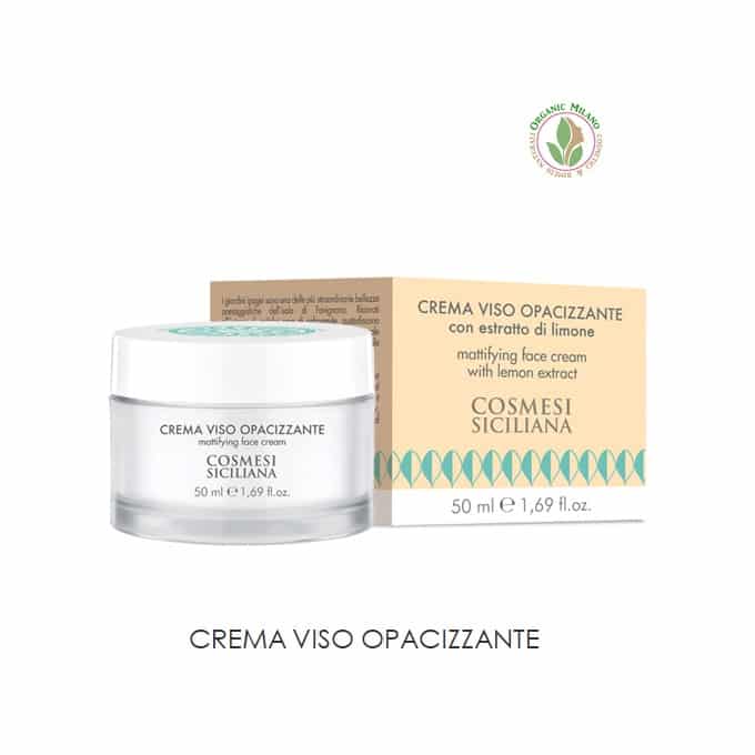 Crema Crema Viso Opacizzante di Cosmesi Siciliana