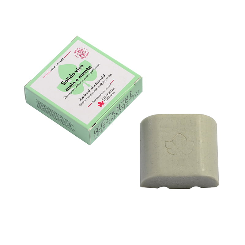 Apple and mint facial solid - Biofficina Toscana