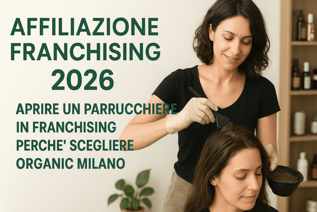 Affiliazione Franchising – 2026 | BIO Profumeria Organic Milano